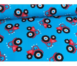 Jersey Traktor Parade - blau rot